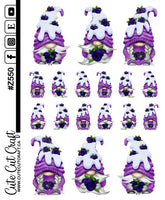 Blueberry Gnomes || Deco Sheet